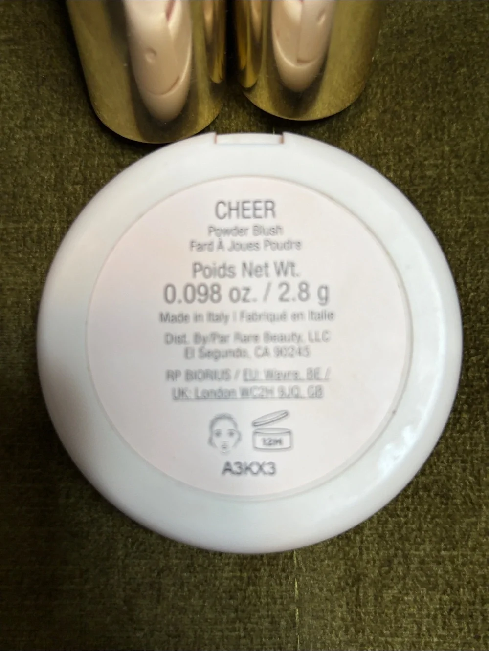 Rare Beauty bronzer and blush lot